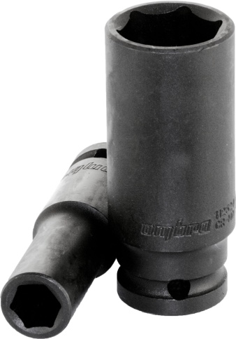 Головка торцевая ударная глубокая 1/2 DR, 24 мм, Ombra 112524 фото 1
