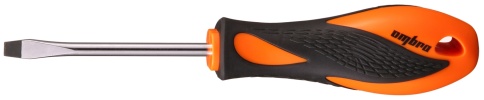 Отвертка шлицевая Basic, SL5.5х75 мм, Ombra 555075 фото 1
