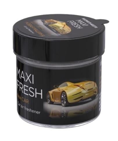 Ароматизатор воздуха MAXI FRESH CMF-102 "НОВАЯ МАШИНА" (банка, 100 гр.) фото 1