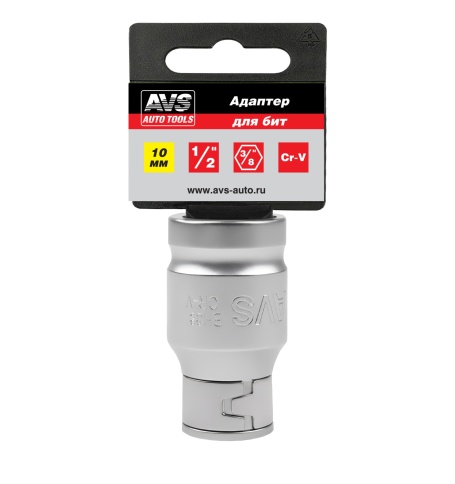 Адаптер для бит F1/2"DR*F3/8"HEX AVS BH38 фото 2