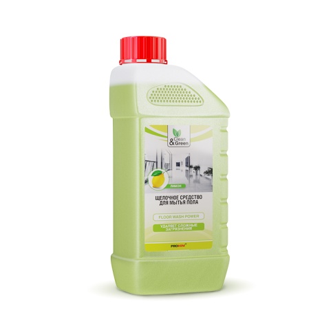 Щелочное средство для мытья пола (концентрат) 1 л. Clean&Green CG8032 фото 2