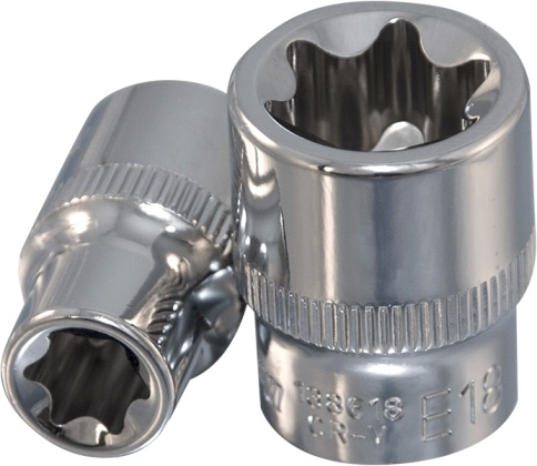 Головка торцевая 3/8 DR, внешний TORX, Е14, Ombra 138614 фото 1