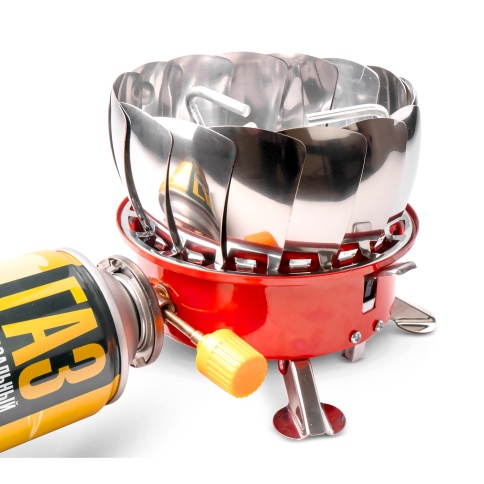 Плита газовая портативная складная "лепестковая" AVS GS-01 фото 5