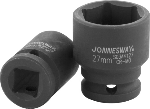 Головка торцевая ударная 1/2 DR, 10 мм, Jonnesway S03A4110 фото 1