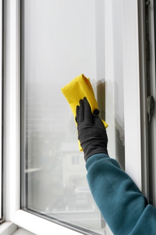 Полотенце для очистки стекла "Glass Towel" DM-0500 (40*40) фото 11