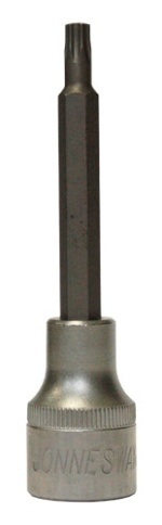 Головка торцевая 1/2 DR, с вставкой Torx T-27, L-100 мм, Jonnesway S07H4327 фото 1