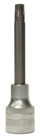 Головка торцевая 1/2 DR, с вставкой Torx T-45, L-100 мм, Jonnesway S07H4345 фото 1