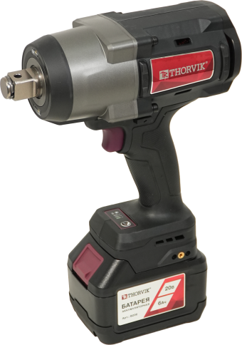 Гайковерт аккумуляторный, 3/4 DR, 20 В, 1900 Нм, Thorvik, BWI20419 (51010) фото 1