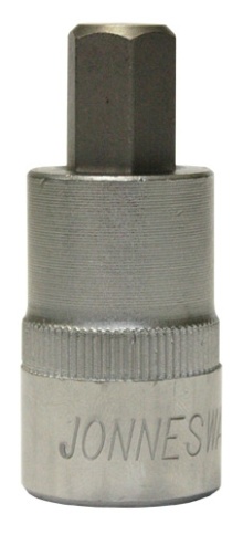 Головка торцевая 1/2 DR, с шестигранной вставкой Hex 12 мм, L-55 мм, Jonnesway S09H412 фото 1