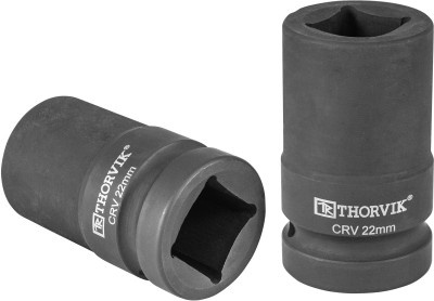 Головка торцевая 4-х гранная для ручного гайковерта, 1 DR, 22 мм, Thorvik LSWS00122 (52773) фото 1