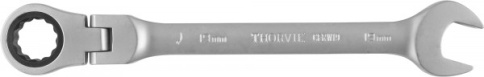 Ключ комбинированный трещоточный карданный, 19 мм, Thorvik CFRW19 (53486) фото 1