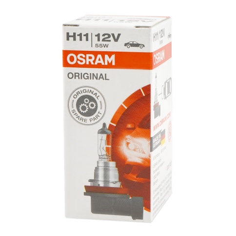 Автолампа галогенная H11 (55W PGJ19-2) ORIGINAL LINE 12V OSRAM фото 1