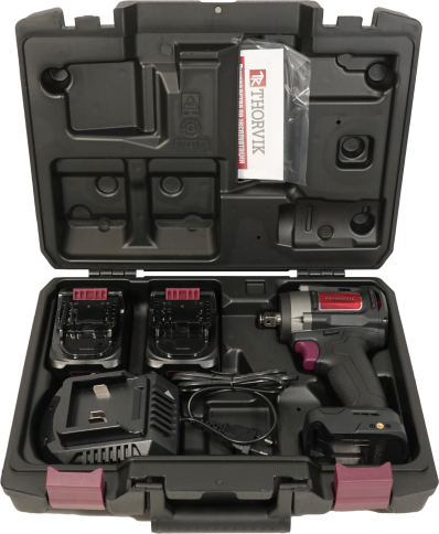 Гайковерт аккумуляторный, 1/2 DR, 20 В, 700 Нм, Thorvik, BWI2037 (51009) фото 2