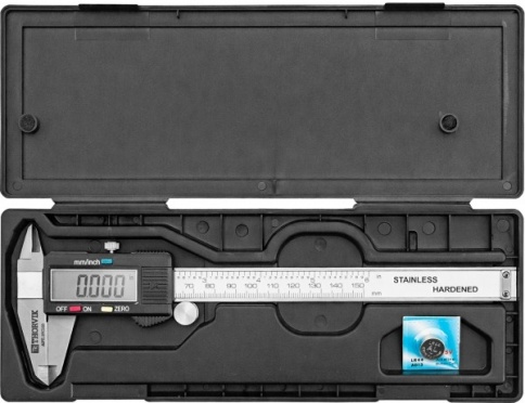 Штангенциркуль цифровой, 150 мм, Thorvik DVC150 (53377) фото 2