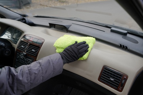 Микрофибровое полотенце для располировки составов "Fluffy Cloth " DM-0602 (40*40) фото 8