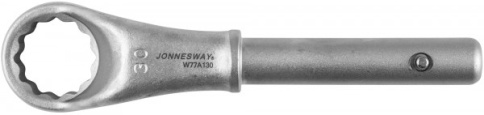 Ключ накидной усиленный, 30 мм, d18.5/200 мм, Jonnesway W77A130 (46320) фото 2