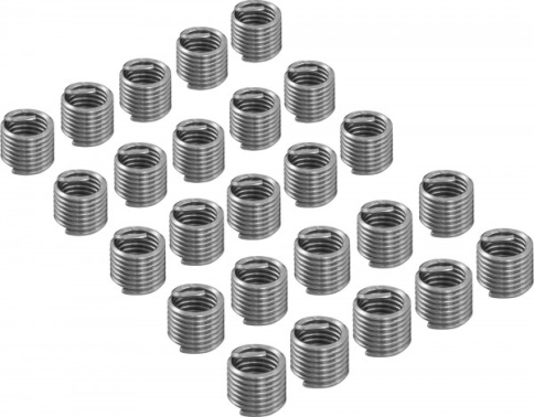 Набор вставок резьбовых M8x1.25, 25 предметов, Thorvik WTRI8125 (53188) фото 1