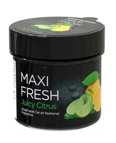 Ароматизатор воздуха MAXI FRESH CMF-101 "СОЧНЫЙ ЦИТРУС" (банка, 100 гр.) фото 1