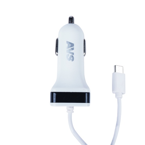 Автомобильное ЗУ AVS UC-443, 1 USB + кабель Type-C , 2.4 А, 12 Вт (A78701S) фото 3