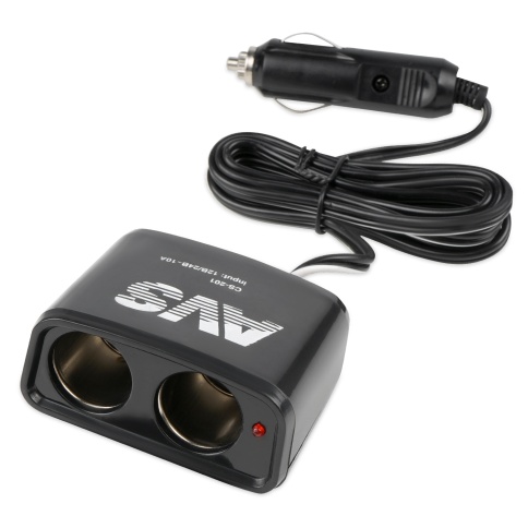 Разветвитель прикуривателя AVS 12/24 (на 2 выхода) CS201 фото 2