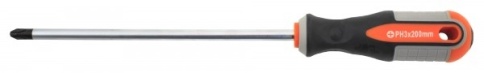 Отвертка крестовая Round Grip, PH3x200 мм, Ombra 751320 фото 1
