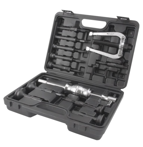 Съемник подшипников с цанговыми захватами за внутреннюю обойму и обратным молотком, диапазон захвато фото 4