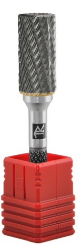 Борфреза твердосплавная цилиндрическая, торц. заточка, тип B, 10 мм, Thorvik TRRBB10200665-2, 57007 фото 2