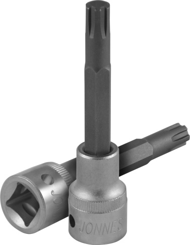 Торцевая насадка 1/2 DR, с вставкой RIBE М10Sх100 мм, для болтов ГБЦ VAG, Jonnesway S63H4310 фото 2