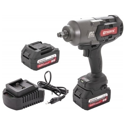 Гайковерт ударный аккумуляторный бесщёточный 1/2"DR, 21В, 1700 Нм, Thorvik BBIW121700 (53704) фото 3