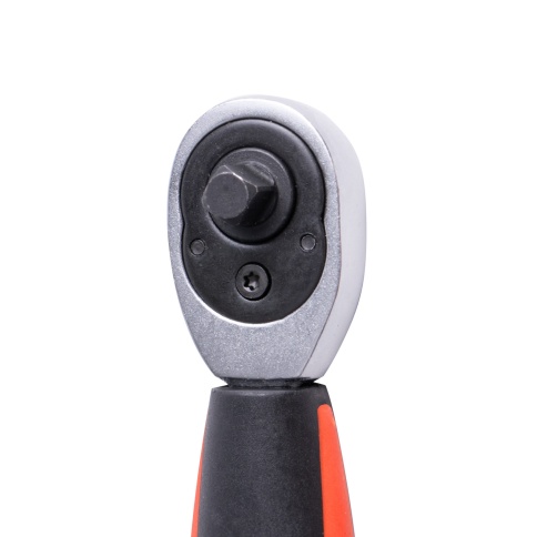 Рукоятка трещоточная 1/4"DR 72 зубца укороченная (под биты и головки) AVS RH11472SB фото 2
