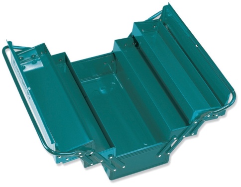 Ящик для инструментов с 3 секциями: 470 х 220 х 350 мм, Jonnesway C-3DH2 фото 2