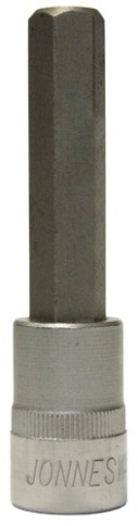 Головка торцевая 1/2 DR, с шестигранной вставкой Hex 14 мм, L-100 мм, Jonnesway S09H4314 фото 1