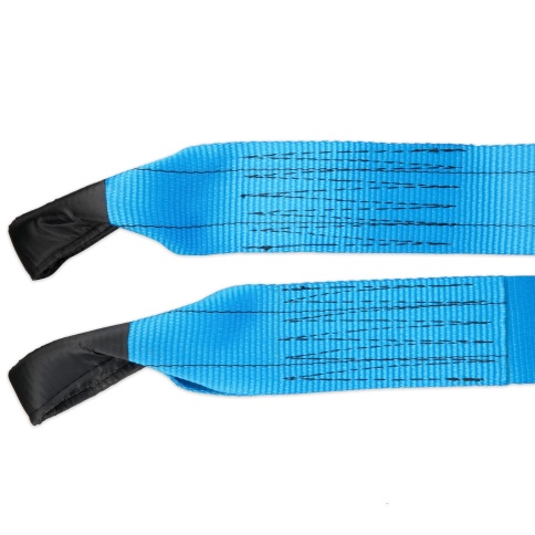 Трос буксировочный (усиленный,цвет-синий) AVS EXPERT ST-205S 20т 5м.петли фото 2