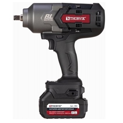 Гайковерт ударный аккумуляторный бесщёточный 1/2"DR, 21В, 1700 Нм, Thorvik BBIW121700 (53704) фото 5