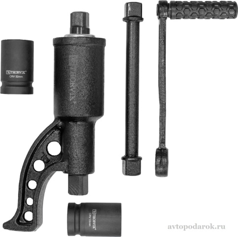 Ручной гайковерт механический 1 DR, 3800 Нм, головки 1 DR, 32, 33 мм, Thorvik LSW2 (52753) фото 2