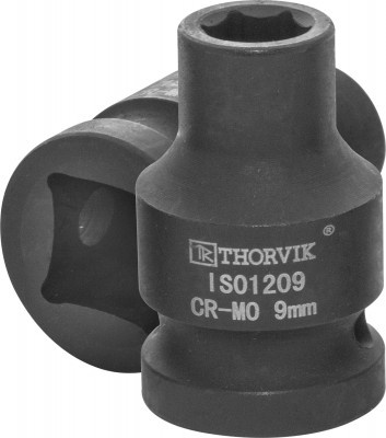 Головка торцевая ударная 1/2"DR, 9 мм, Thorvik IS01209 (53404) фото 1