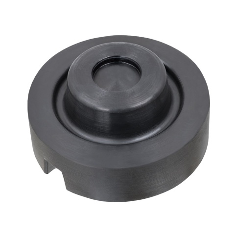 Опора резиновая для подкатного домкрата JT JRFJ-38S с прорезью (D-65/38мм, H-27мм) фото 3