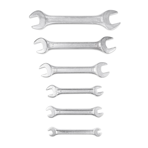 Набор ключей гаечных рожковых на держателе (6-17 мм) (6 предметов) JT KJ1N6P фото 3