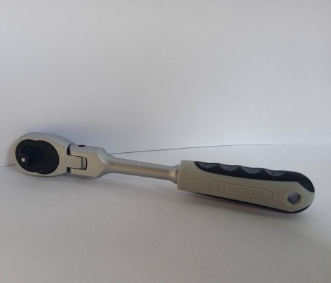 Трещоточная рукоятка с шарниром 1/4"DR, 72 зубца, Thorvik S1R472 (54088) фото 2