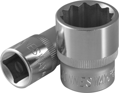 Головка торцевая 1/2 DR, 12-гранная, 14 мм, Jonnesway S04H4914 фото 1