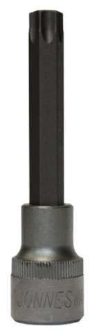 Головка торцевая 1/2 DR, с вставкой Torx T-55, L-100 мм, Jonnesway S07H4355 фото 1
