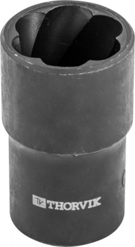 Головка торцевая спиральная для поврежденного крепежа 1/2"DR, 21 мм, Thorvik BES1221 (53221) фото 1