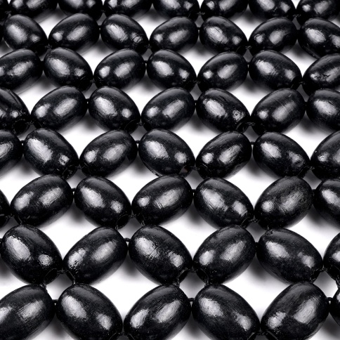 Накидка массажная AVS M2403-BL (большая) деревянные косточки (Черный), 1 шт. фото 3