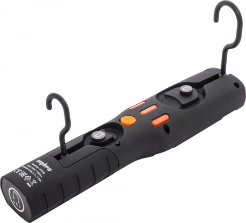 Фонарь светодиодный аккумуляторный, переносной со световым пучком 500+100 Лм, Ombra A90062 (59102) фото 4