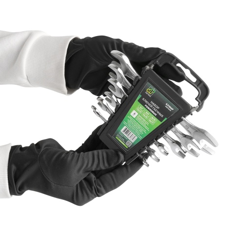 Набор ключей гаечных рожковых на держателе (6-17 мм) (6 предметов) JT KJ1N6P фото 8