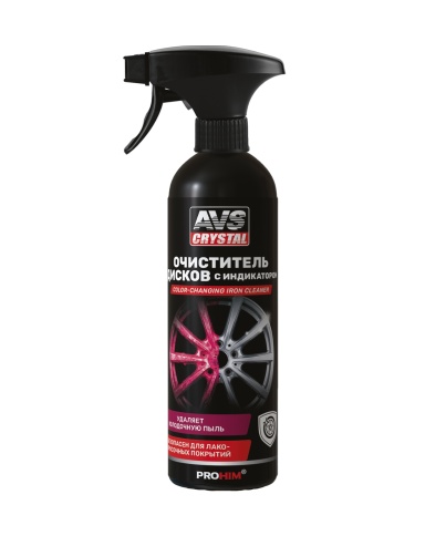 Очиститель дисков с индикатором Color-changing wheel cleaner (триггер) 500 мл AVS AVK-517 фото 1