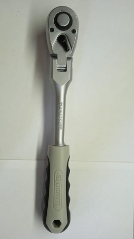 Трещоточная рукоятка с шарниром 1/2"DR, 72 зубца, Thorvik S3R472 (54214) фото 2