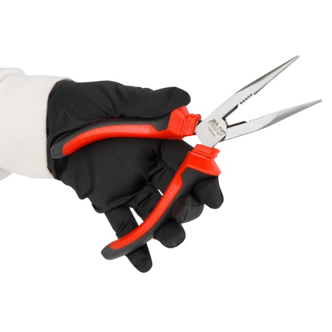 Длинногубцы прямые 180 мм AVS DLG0180-S фото 4