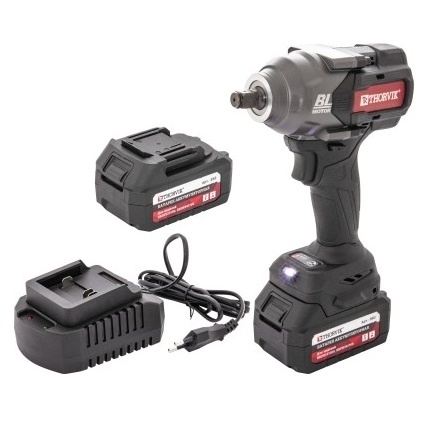 Гайковерт ударный аккумуляторный бесщёточный 1/2"DR, 21В, 1080 Нм, Thorvik BBIW121080 (53653) фото 2