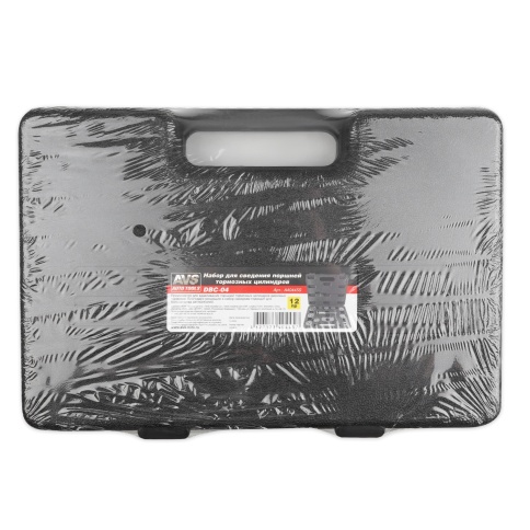 Набор для сведения поршней тормозных цилиндров (12 предметов) в кейсе AVS DBC-04 фото 6